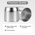 Chrome Lug Nut Cover – Large Dome Cylinder – 5" × 5.15" - view 6