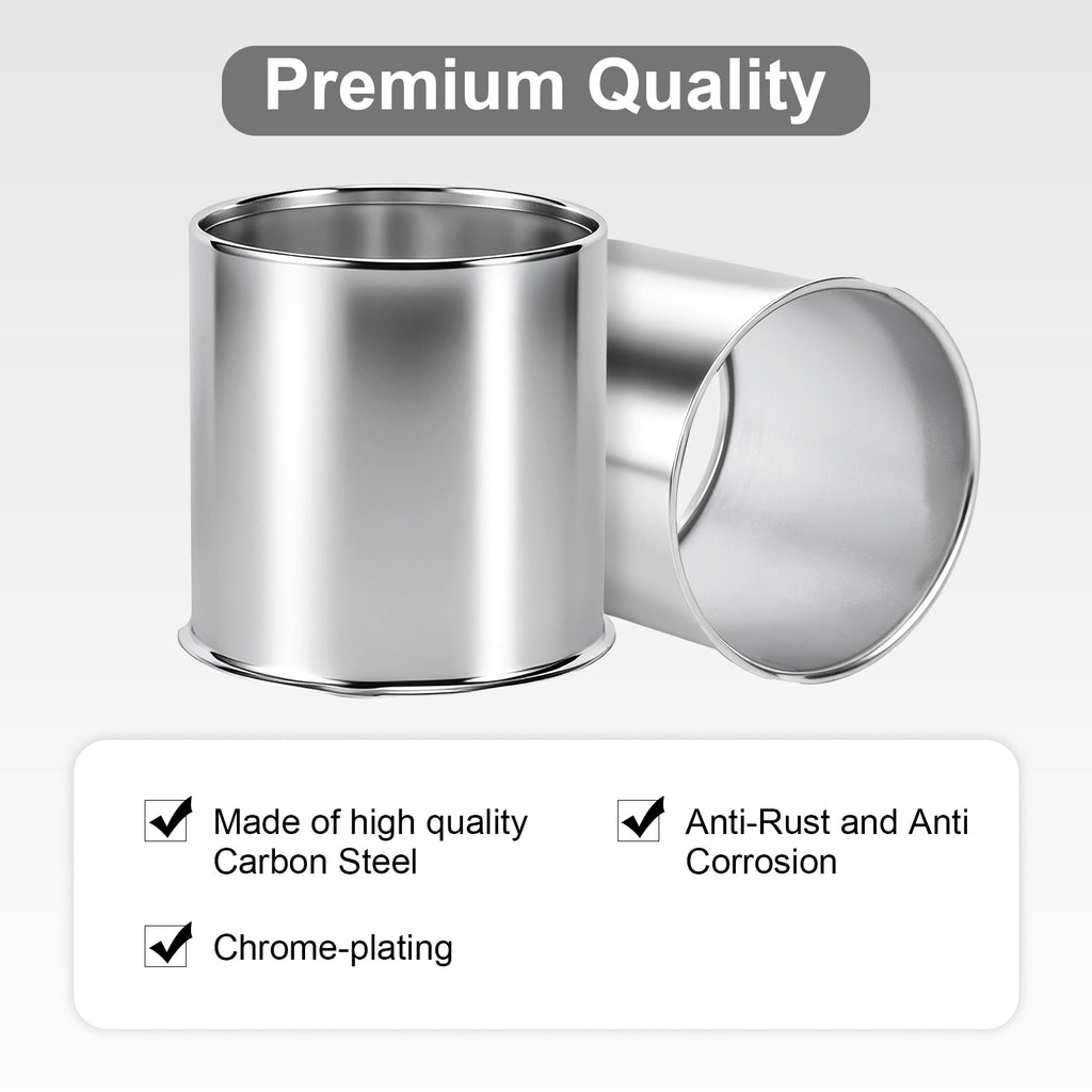 Chrome Lug Nut Cover – Rounded-Top Cylinder – 4.33" × 4.25" (LT2)