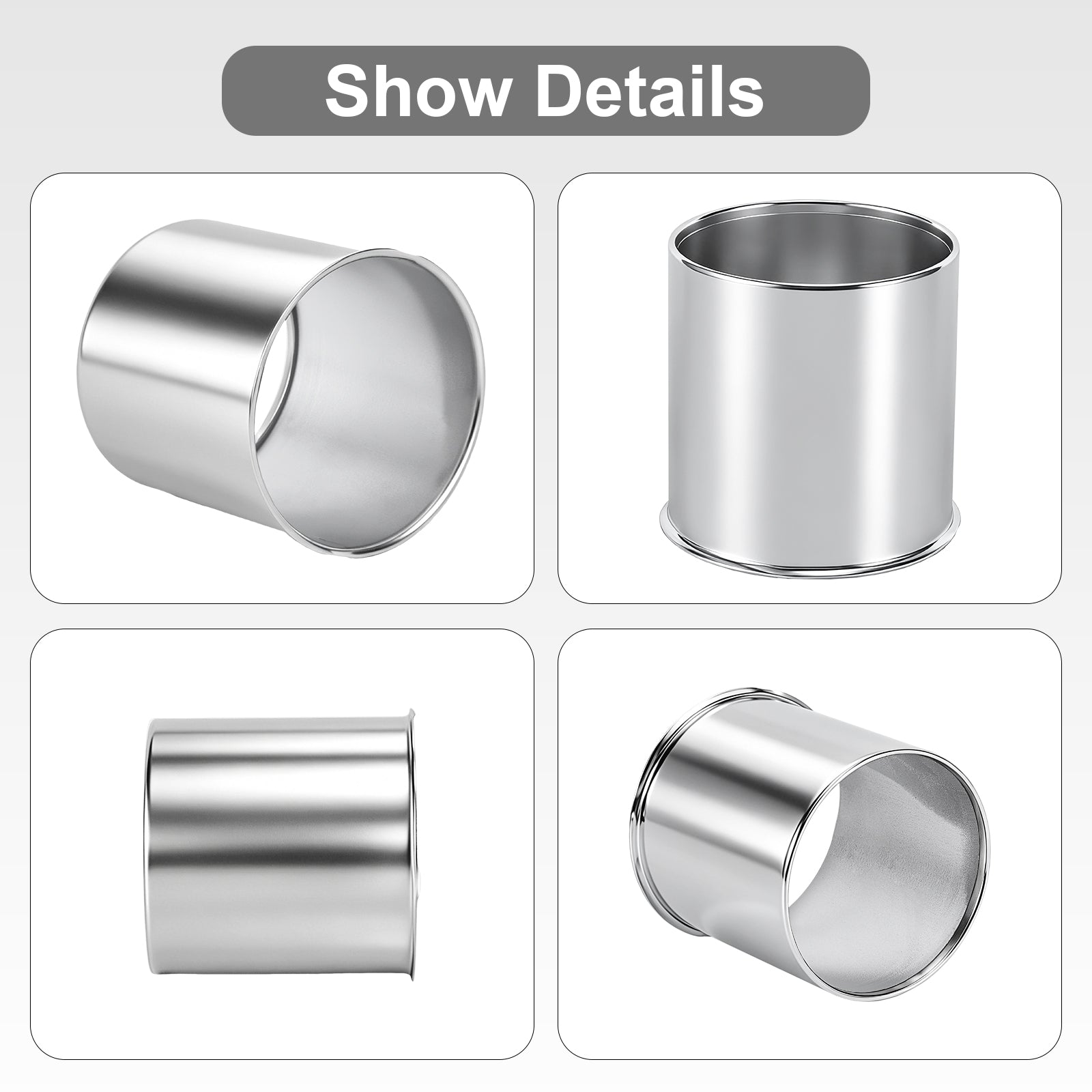 Chrome Lug Nut Cover – Rounded-Top Cylinder – 4.33" × 4.25" (LT2)