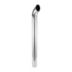 Chrome Curved Exhaust Stack – 5" Diameter – 18", 24", 36", 48", 60" Lengths – Truck Smokestack - view 16