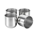 Chrome Lug Nut Cover – Small Tapered Dome – 3.03" × 3.31" - view 4