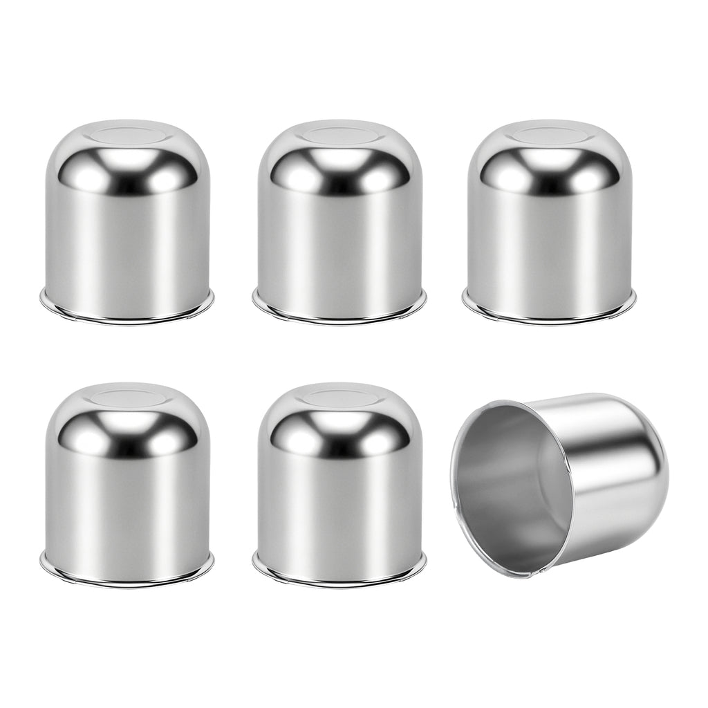 Chrome Lug Nut Cover – Small Tapered Dome – 3.03" × 3.31" (LT1)