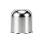 Chrome Lug Nut Cover – Small Tapered Dome – 3.03" × 3.31"