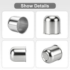 Chrome Lug Nut Cover – Small Tapered Dome – 3.03" × 3.31" - view 7