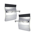 Polished Stainless 24" Quarter Fender – 3-Bar Reinforcement - view 3