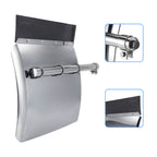Polished Stainless 24" Quarter Fender – 3-Bar Reinforcement