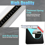 Chrome Mud Flap Hanger – 30" Angled/Bent with DOT-C2 Reflective Tape - view 5