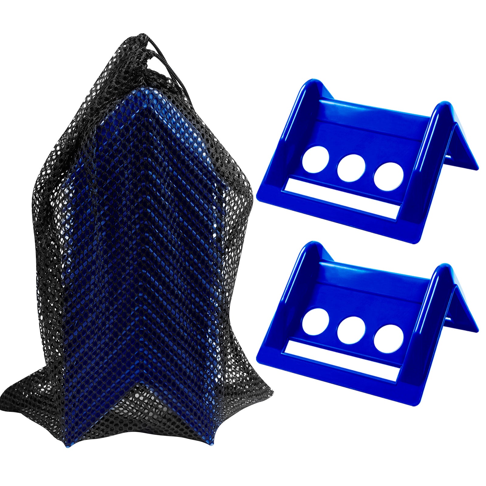 Soft Plastic Corner Protector — 15-Piece Set with Mesh Bag — Yellow / Blue / Black / Orange / Red (SL-CA446)