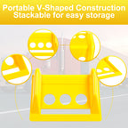 Soft Plastic Corner Protector — 15-Piece Set with Mesh Bag — Yellow / Blue / Black / Orange / Red - view 4