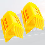 Soft Plastic Corner Protector — 15-Piece Set with Mesh Bag — Yellow / Blue / Black / Orange / Red - view 8