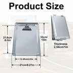 Cab Document Folder — Plastic Portfolio — 1 / 2 / 4 Pack - view 4