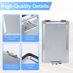 Cab Document Folder — Plastic Portfolio — 1 / 2 / 4 Pack - view 7