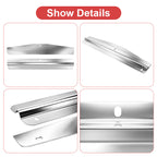 Stainless Mud Flap Weight Set – 24" Anti-Sail Plates with Backing Bars (WB001)